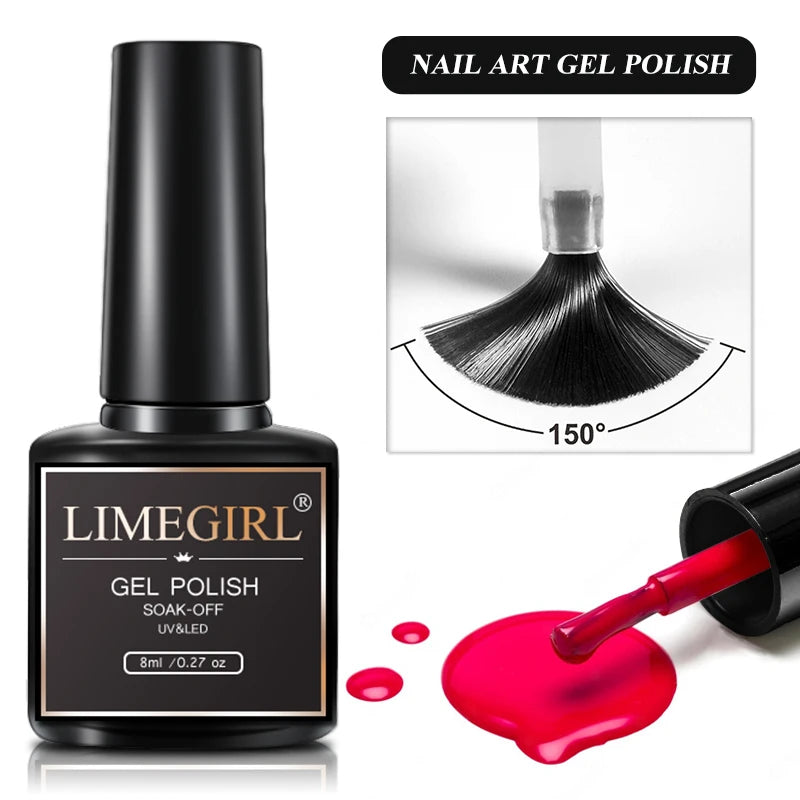 Kit Profesional de Manicura LIMEGIRL con Lámpara UV y Torno