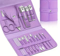 Set de Manicura Profesional de Acero Inoxidable 12–16 Piezas