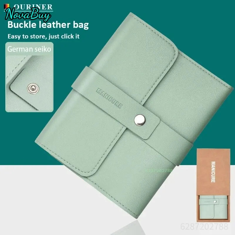 Set de Manicura Profesional de Acero Inoxidable 12–16 Piezas